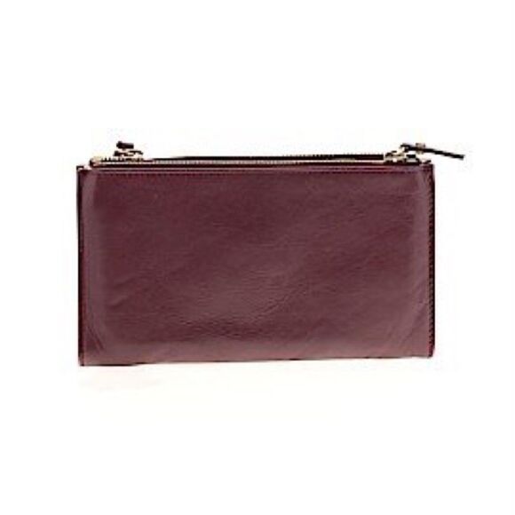 India Hicks - Takeout Wallet - Burgundy - NEW - Picture 2 of 4